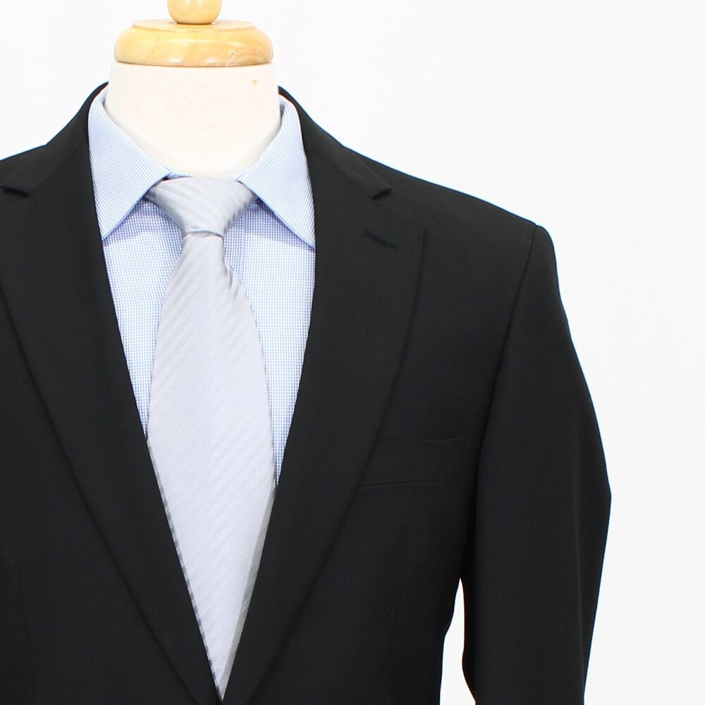 Wilke-Rodriguez 38l Gray Solid 2-Button Sport Coa… - image 5